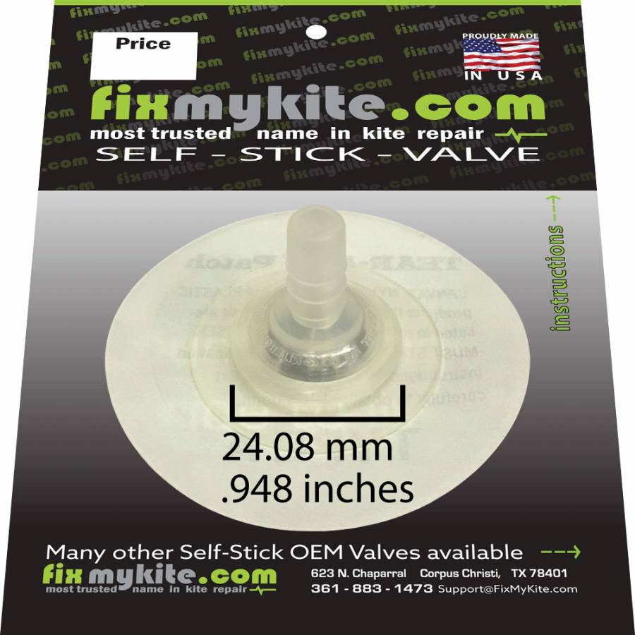Fixmykite.com F-One Straight One Pump Valve for the strut