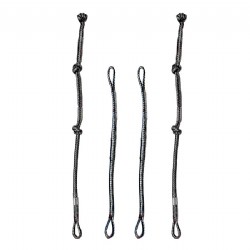 Ozone Race Pigtails - 3 Knot - Complete Set